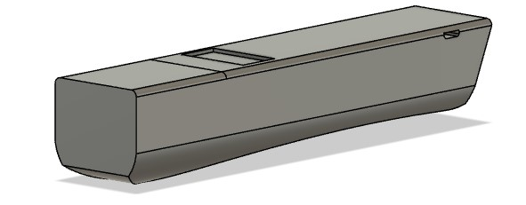 Modelo físico do projeto (Parte externa)